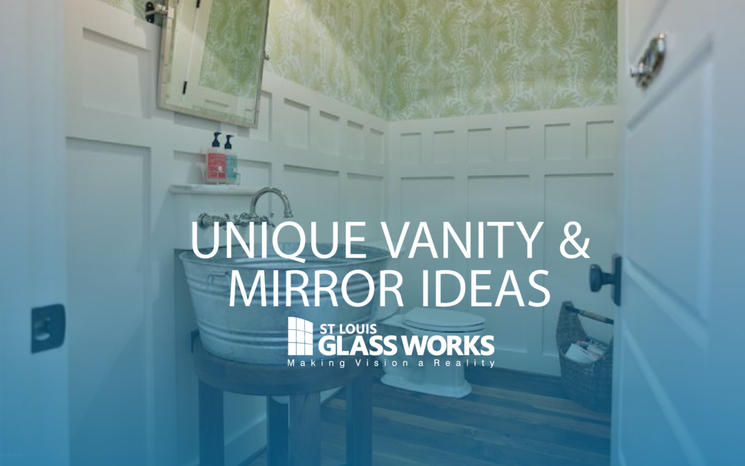 Check Out These Unique Vanity & Bathroom Mirror Ideas