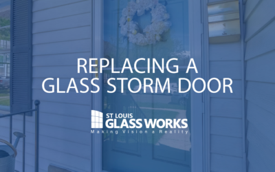 Replacing a Glass Storm Door