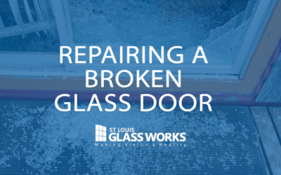 Repairing A Broken Glass Door