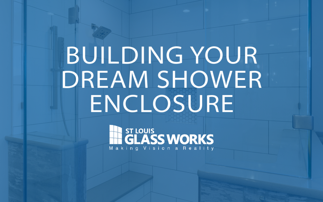 St. Louis Glass Shower Enclosure | St. Louis Glass Works